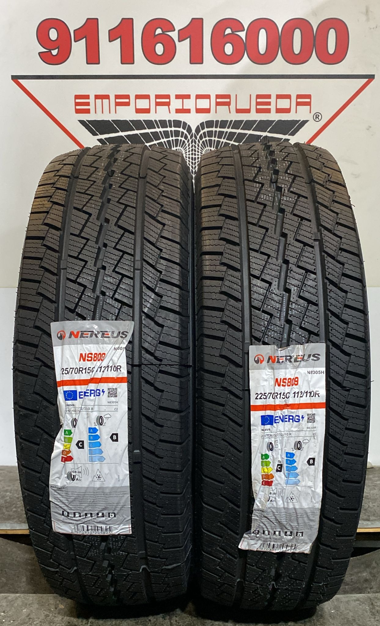 NEREUS  225/70 R15C 112/110 R